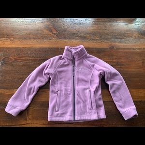 Purple fleece Columbia jacket!